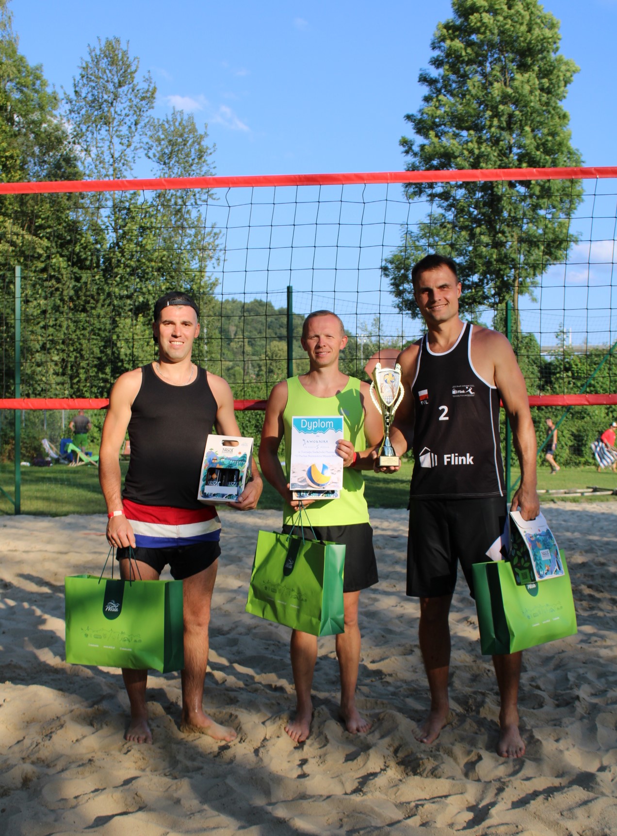 Zwycięscy turnieju siatkówki plażowej